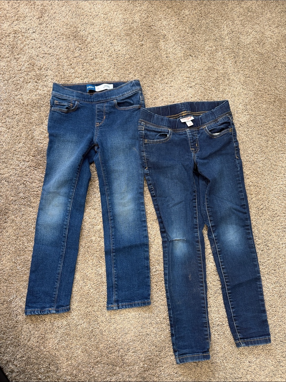 Old Navy Women's Skinny Jeans - Dark Blue Denim